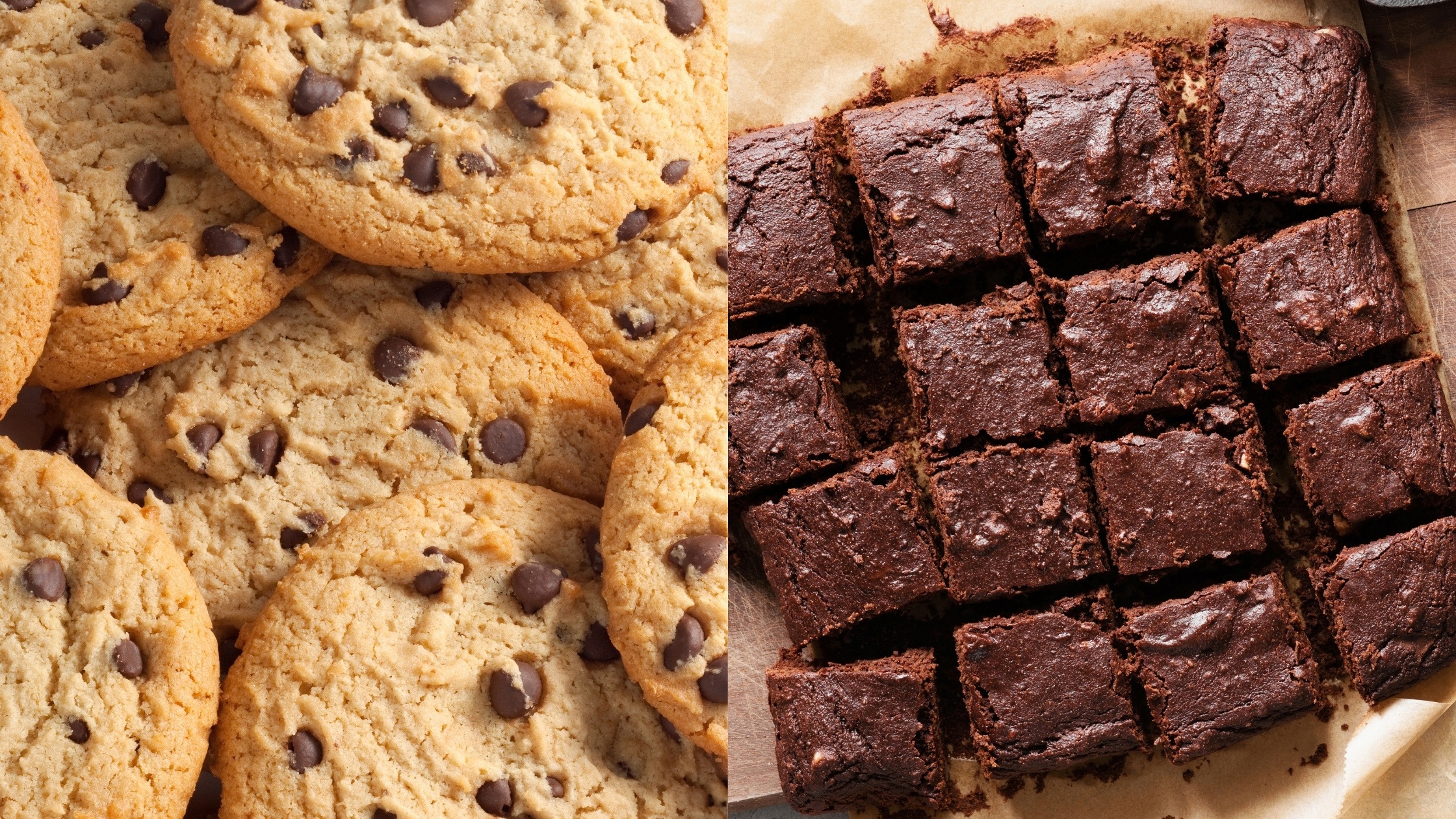 brownies vs cookies