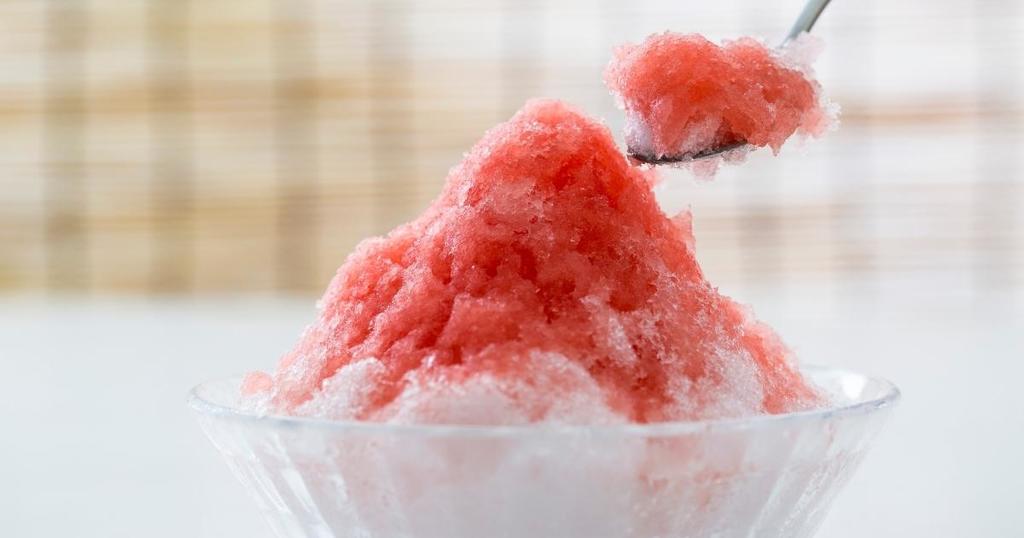 shaved ice