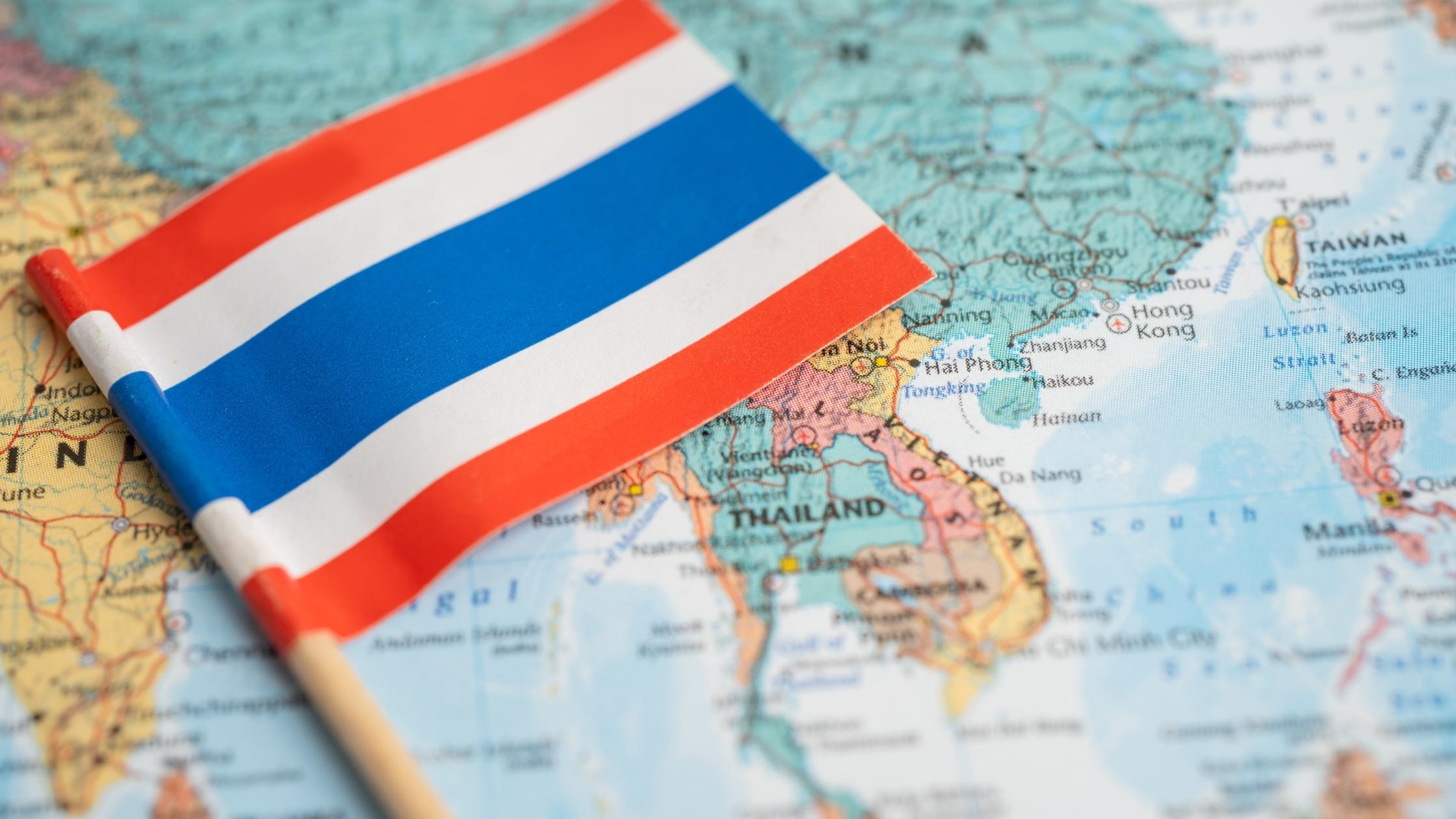 thai cuisine thailand flag on a map the bailiwick academy