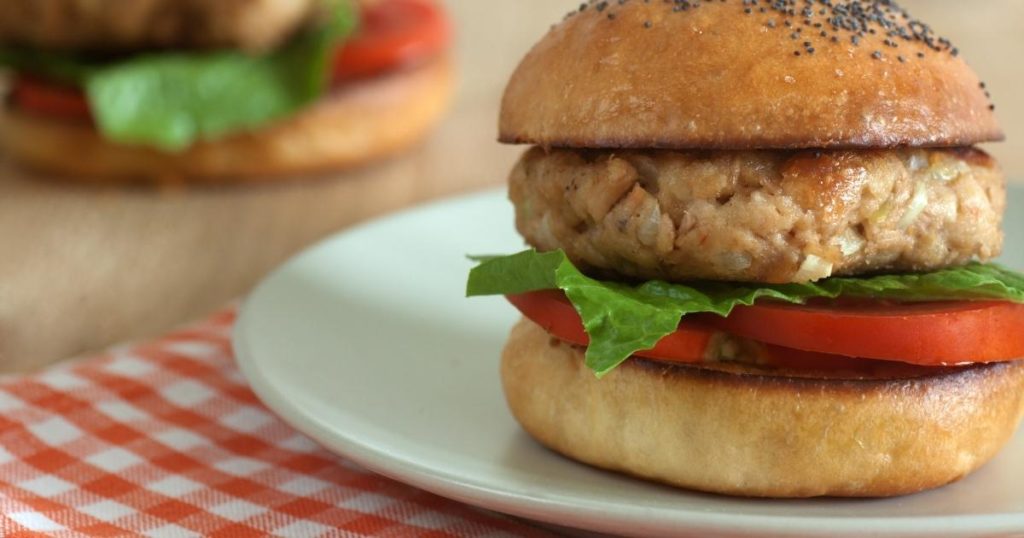 tuna burger types of burgers