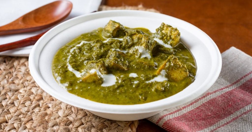 indian cuisine menu the bailiwick academy palak paneer