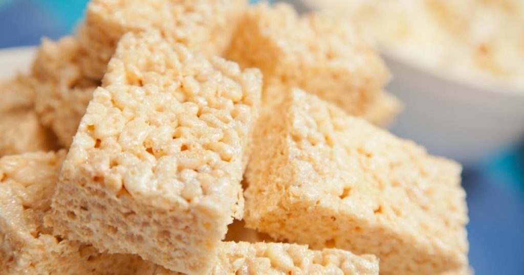 food with 5 ingredients or less rice krispies