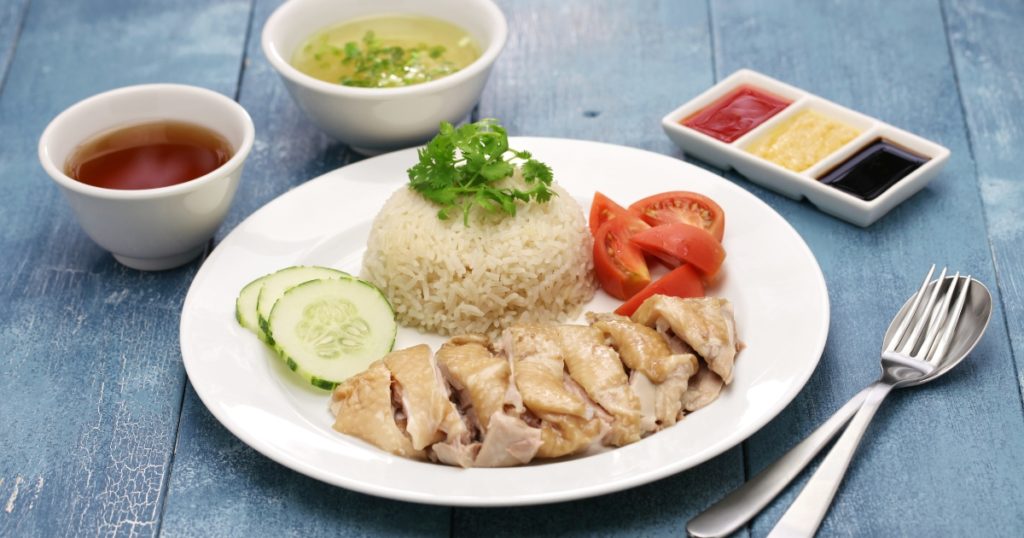 How to prepare and cook a whole chicken hainanese chicken the bailiwick academy